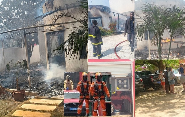 Saly : un incendie détruit plusieurs maisons à la résidence Tropical Saly : un incendie détruit plusieurs maisons à la résidence Tropical