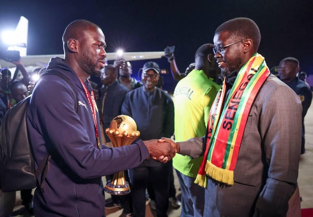 CAN : les Lions du Sénégal accueillis en héros à l’AIBD