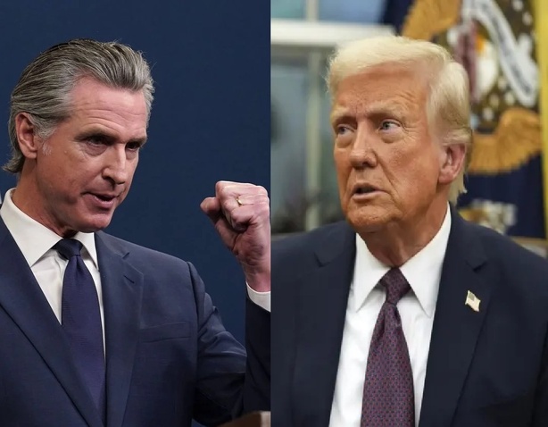 Newsom sur Trump : « Il recule lorsqu’on le frappe au visage »