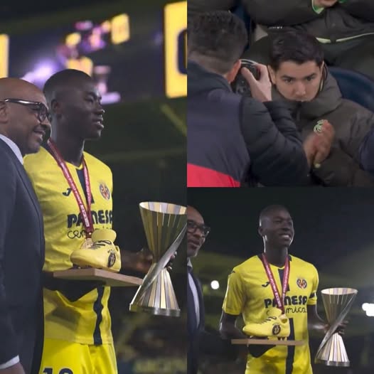 Vainqueur de la CAN, Pape Gueye honoré par Villarreal sous les applaudissements de Brahim Díaz