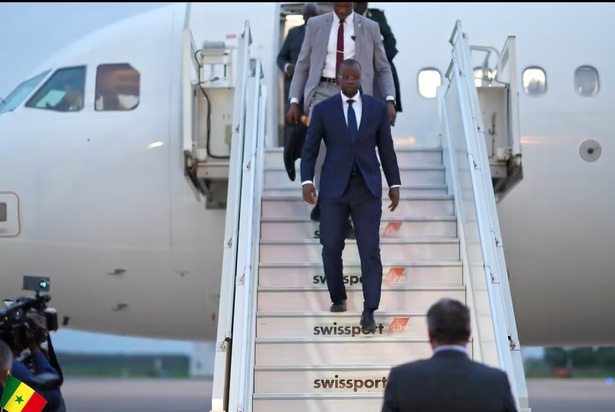 Le Premier ministre Ousmane Sonko est arrivé à Rabat Le Premier ministre Ousmane Sonko est arrivé à Rabat