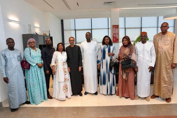 Justice : Ousmane Sonko reçoit le Bureau exécutif de l’Union des Magistrats du Sénégal Justice : Ousmane Sonko reçoit le Bureau exécutif de l’Union des Magistrats du Sénégal