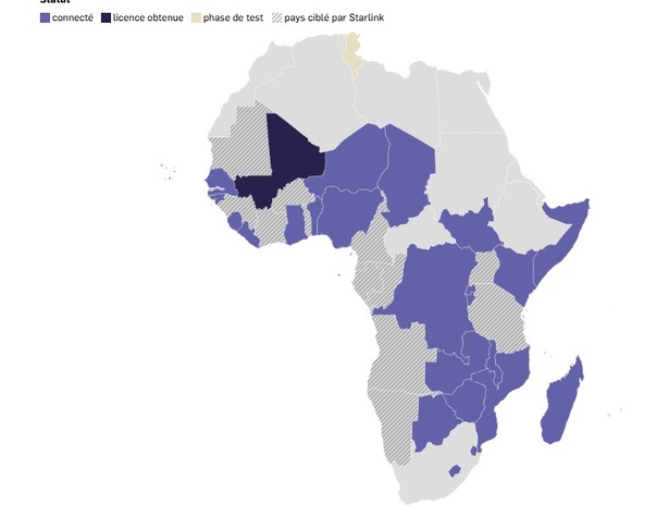 Elon Musk accélère la couverture internet de l’Afrique par satellite : voici les 25 pays connectés Elon Musk accélère la couverture internet de l’Afrique par satellite : voici les 25 pays connectés