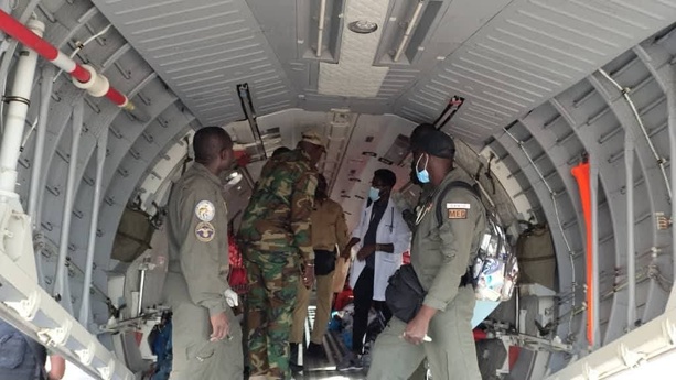 Guinée-Bissau : cinq blessés de l’incendie de Bafatá évacués à Dakar par l’armée sénégalaise Guinée-Bissau : cinq blessés de l’incendie de Bafatá évacués à Dakar par l’armée sénégalaise