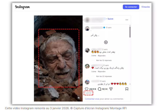 Iran : la mort d’Ali Khamenei enflamme la machine à désinformation Iran : la mort d’Ali Khamenei enflamme la machine à désinformation