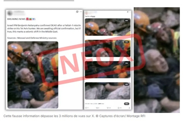 Iran : la mort d’Ali Khamenei enflamme la machine à désinformation Iran : la mort d’Ali Khamenei enflamme la machine à désinformation