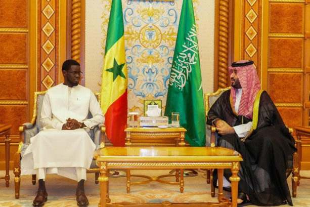 Tensions au Moyen-Orient : entretien téléphonique entre le Prince héritier saoudien et Diomaye Tensions au Moyen-Orient : entretien téléphonique entre le Prince héritier saoudien et Diomaye