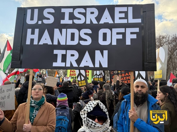 Londres: les images de la manifestation contre la guerre en Iran Londres: les images de la manifestation contre la guerre en Iran