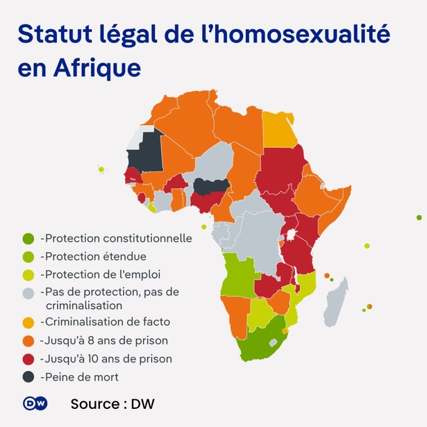 Homosexualité : ces pays africains où la peine de mort est inscrite dans la loi Homosexualité : ces pays africains où la peine de mort est inscrite dans la loi