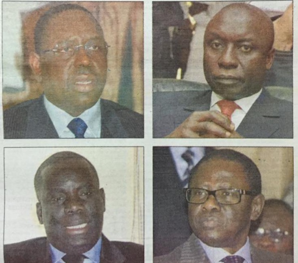 Dialogue National: Gakou, Pape Diop, Souleymane N'déné N'diaye et Idrissa Seck boycotte Macky SALL