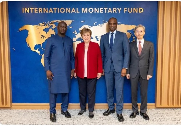 New York : Cheikh Diba et Abdourahmane Sarr en discussions avec le FMI New York : Cheikh Diba et Abdourahmane Sarr en discussions avec le FMI