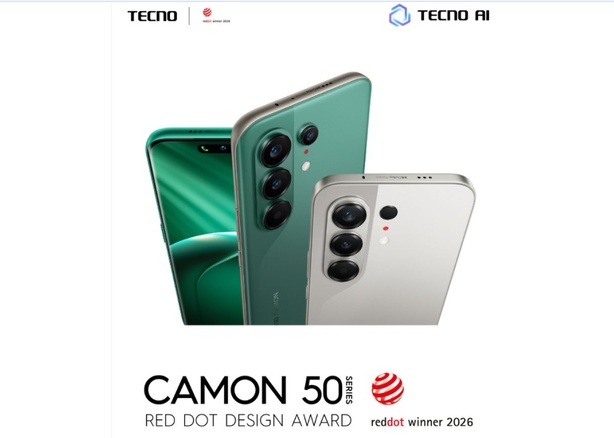 TECNO CAMON 50 : une série récompensée par les plus grands prix internationaux du design en 2026 TECNO CAMON 50 : une série récompensée par les plus grands prix internationaux du design en 2026