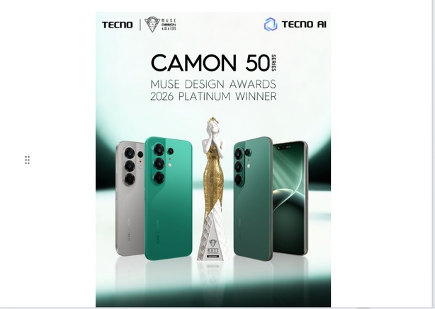 TECNO CAMON 50 : une série récompensée par les plus grands prix internationaux du design en 2026 TECNO CAMON 50 : une série récompensée par les plus grands prix internationaux du design en 2026