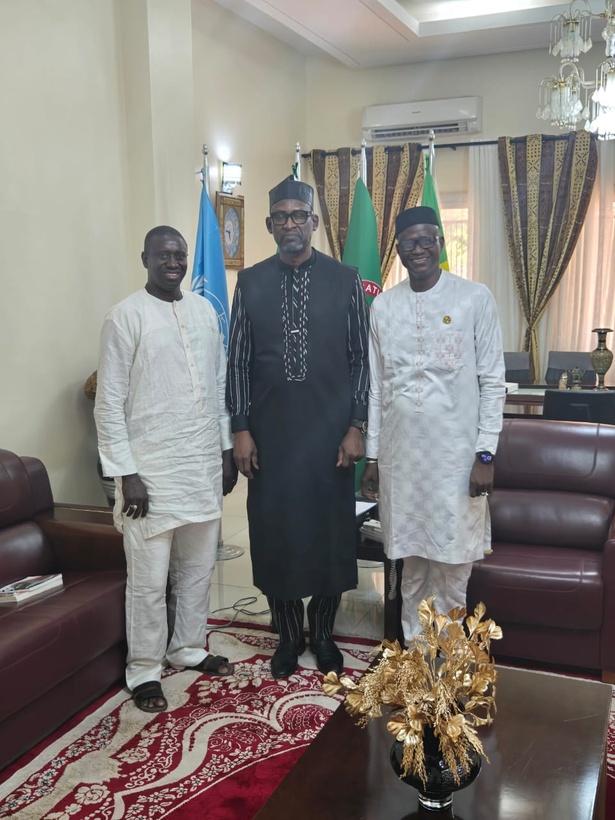 Diplomatie économique : Bamba Touré rencontre le ministre Abdoulaye Diop à Bamako