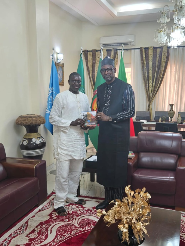 Diplomatie économique : Bamba Touré rencontre le ministre Abdoulaye Diop à Bamako