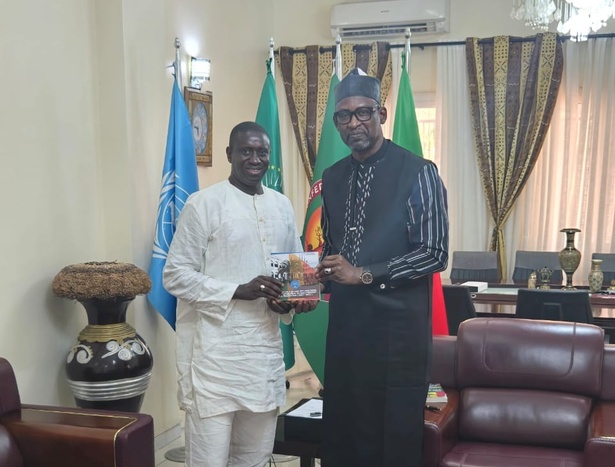 Diplomatie économique : Bamba Touré rencontre le ministre Abdoulaye Diop à Bamako