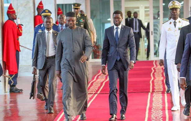 Diomaye et Sonko affichent leur complicité au lendemain du meeting polémique de Mbour