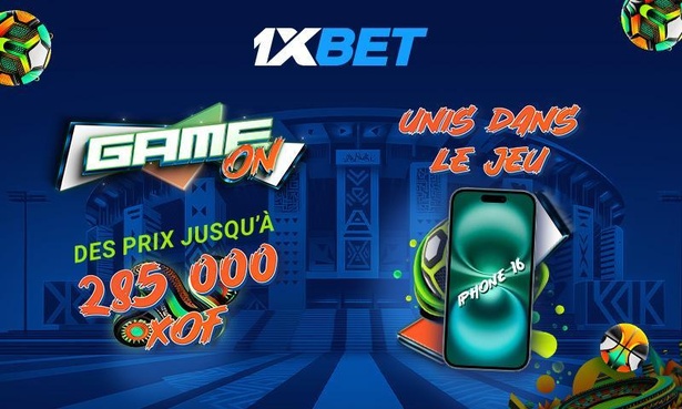 Activez le mode Game On et emportez des prix fabuleux avec 1xBet ! Activez le mode Game On et emportez des prix fabuleux avec 1xBet !