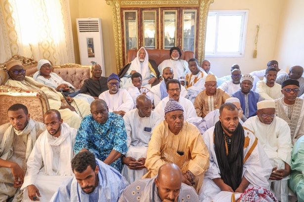 Louga : Bassirou Diomaye Faye en visite auprès des familles religieuses