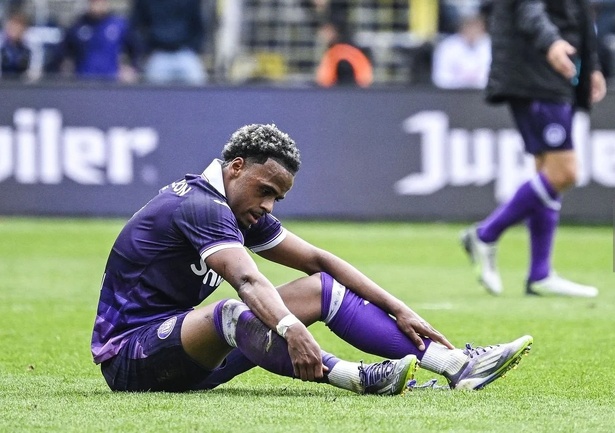Anderlecht : Ilay Camara se blesse quelques heures après sa convocation avec les Lions