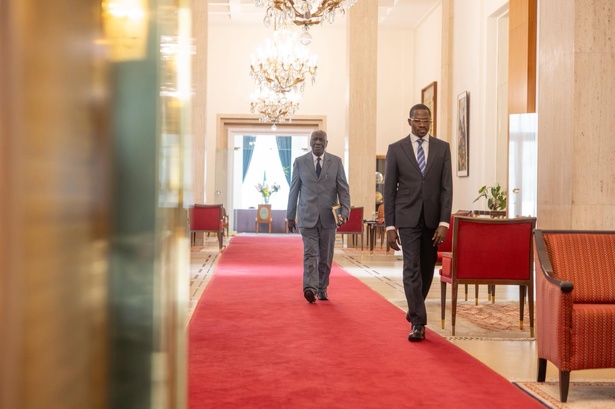 Dialogue national : Diomaye consulte l’ancien ministre de l’Intérieur André Sonko au Palais Dialogue national : Diomaye consulte l’ancien ministre de l’Intérieur André Sonko au Palais
