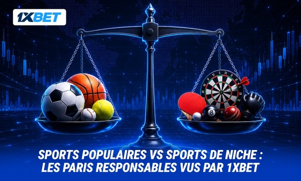 L'approche 1xBet du jeu responsable : outsiders ou favoris ? Sports de niche vs sports populaires