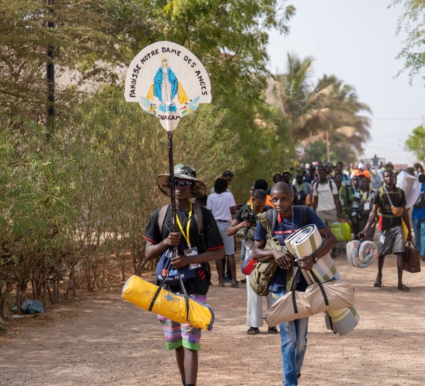 138e pèlerinage de Popenguine : plus de 24 000 jeunes en marche vers le sanctuaire marial