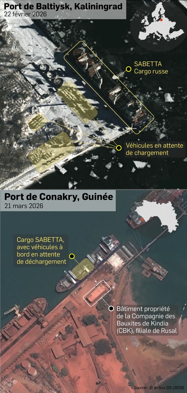 Enquête : Pourquoi le Mali a choisi le port de Conakry comme porte d’entrée des armes russes Enquête : Pourquoi le Mali a choisi le port de Conakry comme porte d’entrée des armes russes