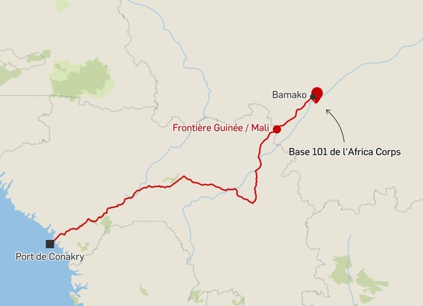 Enquête : Pourquoi le Mali a choisi le port de Conakry comme porte d’entrée des armes russes