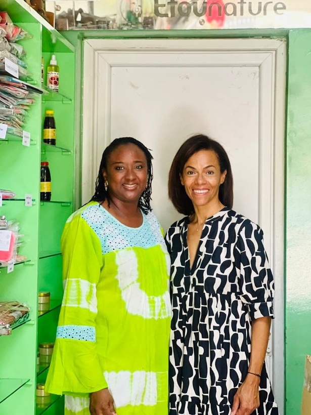 Syndiely Wade valorise les produits locaux et naturels lors d’une visite à Dakar