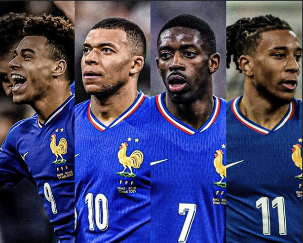 France-Sénégal : les Bleus avec leurs quatre fantastiques en attaque France-Sénégal : les Bleus avec leurs quatre fantastiques en attaque