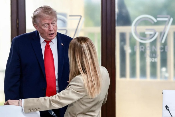 G7 : Donald Trump accuse Meloni de lui avoir demandé une photo et attise la brouille entre l'Italie et les États-Unis