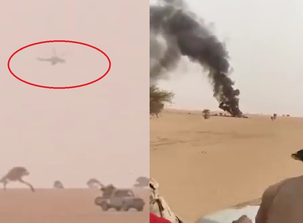 Mali : le FLA revendique la destruction d'un Mi-24 de l'Africa Corps