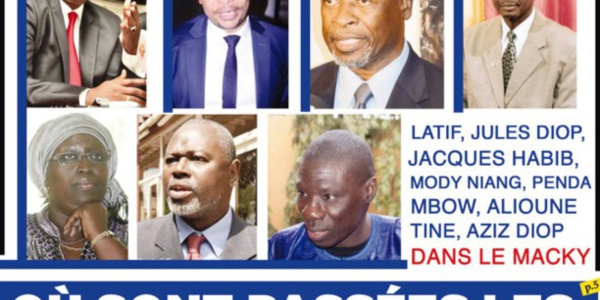 Hier aux côtés du peuple, aujourd’hui dans le Macky : Où sont passés les ex-défenseurs de la République ? Hier aux côtés du peuple, aujourd’hui dans le Macky : Où sont passés les ex-défenseurs de la République ?