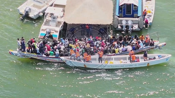 Émigration irrégulière : la Gendarmerie interpelle 173 migrants dans le Saloum
