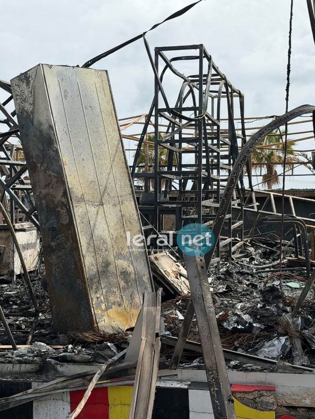 Aby’s Garden en cendres : les images impressionnantes d’un lieu de fête ravagé par les flammes