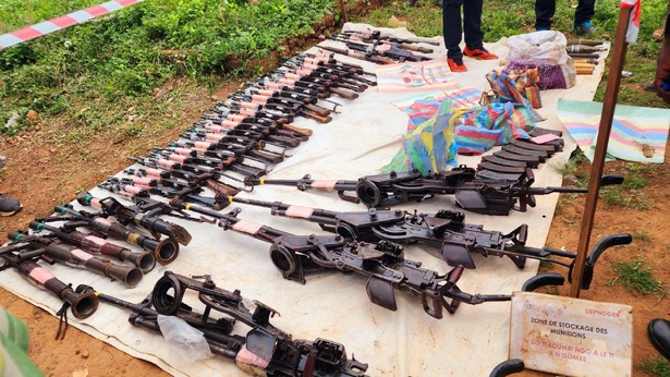 Centrafrique : 69 ex-combattants désarmés et démobilisés 