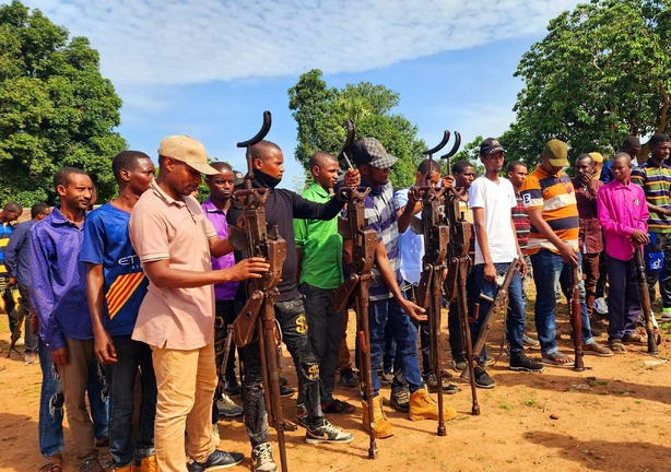 Centrafrique : 69 ex-combattants désarmés et démobilisés Centrafrique : 69 ex-combattants désarmés et démobilisés