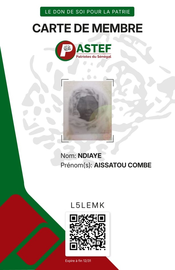 Adhésion au Pastef : Aïssatou Combé Ndiaye, 102 ans, rejoint les rangs du parti à Ziguinchor Adhésion au Pastef : Aïssatou Combé Ndiaye, 102 ans, rejoint les rangs du parti à Ziguinchor