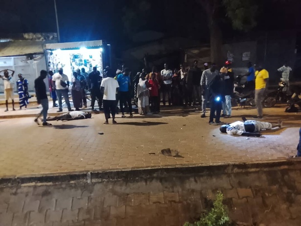 Ziguinchor : violent accident à Tilène, au moins trois blessés Ziguinchor : violent accident à Tilène, au moins trois blessés