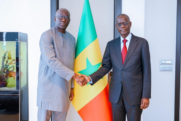 Primature : Ahmadou Al Aminou Lô reçoit Mame Mandiaye Niang, procureur adjoint de la CPI Primature : Ahmadou Al Aminou Lô reçoit Mame Mandiaye Niang, procureur adjoint de la CPI