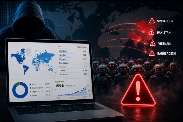 Sites internet : quand les faux visiteurs font exploser l’audience et chuter les revenus publicitaires