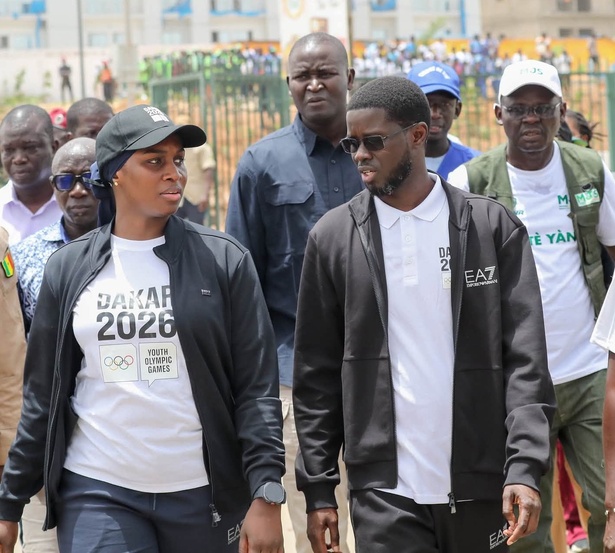 JOJ Dakar 2026 : Diomaye annonce une contribution de 500 millions FCFA de la Fondation de la Première dame