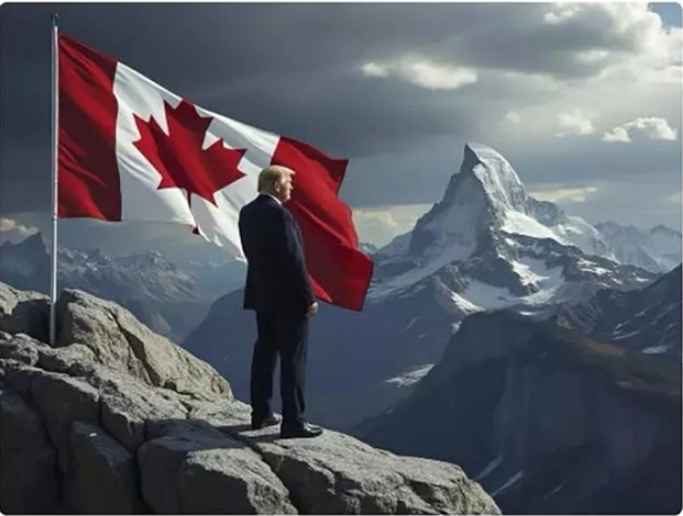 Images générées par IA : Trump « annexe » le Canada et le Mexique aux États-Unis