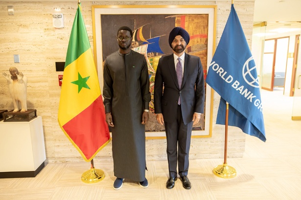 Washington : Diomaye Faye échange avec le président de la Banque mondiale sur l’emploi des jeunes Washington : Diomaye Faye échange avec le président de la Banque mondiale sur l’emploi des jeunes