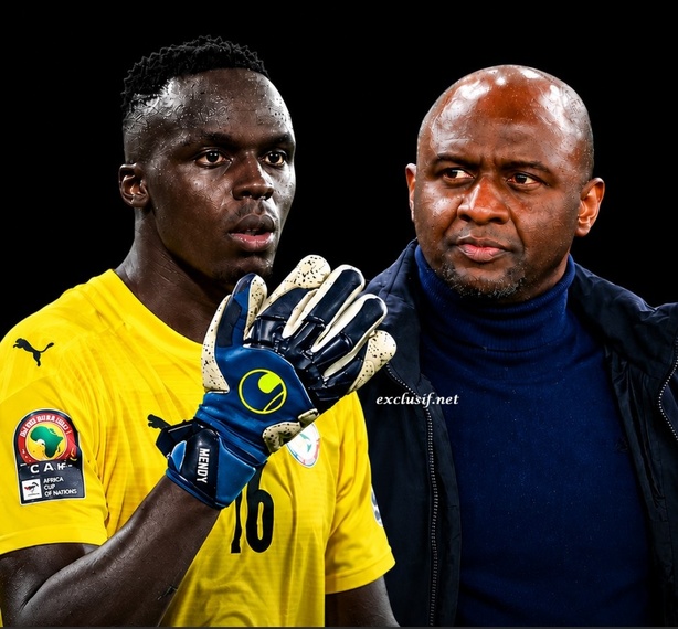 Édouard Mendy révèle les coulisses de son échange avec Patrick Vieira avant sa retraite Édouard Mendy révèle les coulisses de son échange avec Patrick Vieira avant sa retraite
