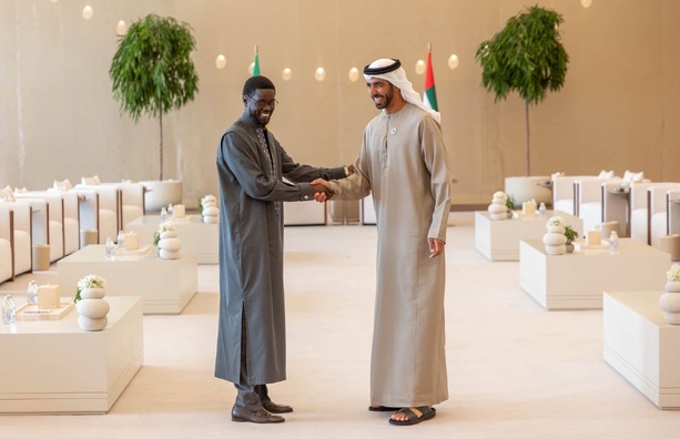 Abu Dhabi : Diomaye Faye s’entretient avec Mohammed bin Zayed et évoque un nouveau partenariat économique Abu Dhabi : Diomaye Faye s’entretient avec Mohammed bin Zayed et évoque un nouveau partenariat économique