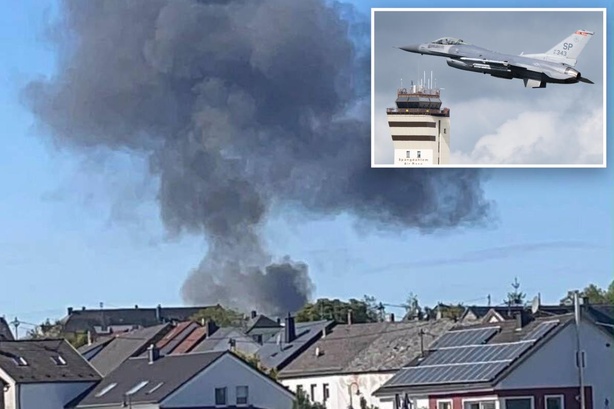 Allemagne : un avion de chasse F-16 s’écrase près d’une base américaine