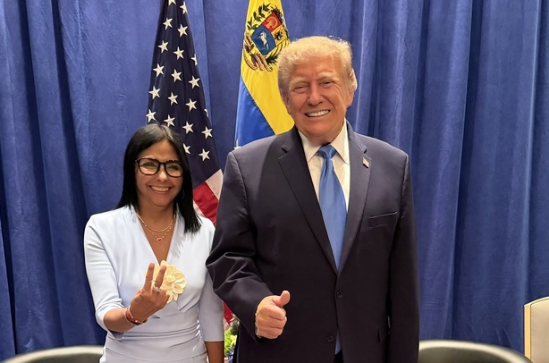 ONU : Delcy Rodríguez qualifie d’« historique » sa rencontre avec Donald Trump à New York
