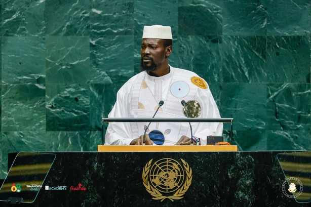 ONU : forte mobilisation des soutiens de Mamadi Doumbouya à New York ONU : forte mobilisation des soutiens de Mamadi Doumbouya à New York